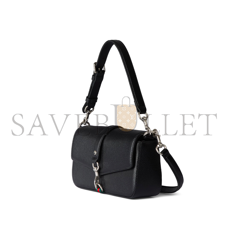 GUCCI SMALL CROSSBODY BAG WITH HOOK CLOSURE 821623 (23*13*6cm)